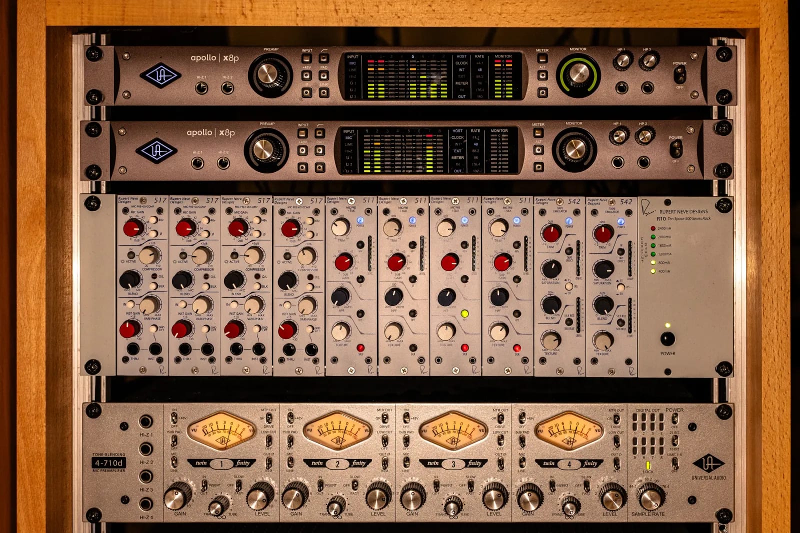 Universal Audio Apollo and 500-series preamps