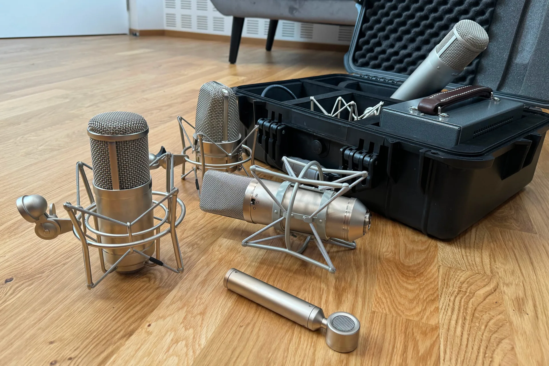 Špičkové studiové mikrofony